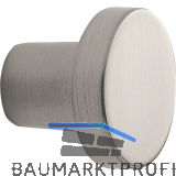 Knopf Dot � 30 mm, Tiefe 26 mm, Zinkdruckguss Edelstahl Effekt