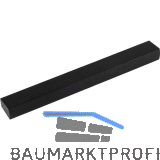 Griff Trim 1410 LA 128 mm, Breite 168 mm, Esche schwarz gebeizt