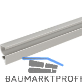 ALUMIS Sockelsystem Sockelblende oben 5000 mm Edelstahl-Effekt