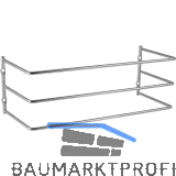 KESSEB�HMER Backblechhalterung horizontal verchromt