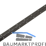 SCHMALE Stangenscharnier gebohrt 1740 x 40 mm, Stahl schwarz- br�niert