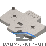 BLUM Winkelkeil kreuzform +5� Schraubversion, Zink, Distanzst�rke 3 mm