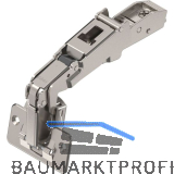 BLUM CLIP top Weitwinkel Scharnier 170�, gerade mit Feder, Schrauben