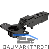 HETTICH SENSYS 8675 TH 52 Topfscharnier halbaufliegend �W 110�, schwarz