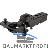 HETTICH SENSYS 8646i TH 58 D�nnt�rscharnier einliegend ged�mpft �W 110� schwarz