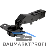HETTICH SENSYS 8669 TH52 Winkelscharnier 30� aufliegend �W95� schwarz