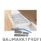 HETTICH OrgaTray 440 Besteckeinsatz T 380 - 440/Nennbreite 1200 mm Wei�