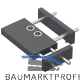 HETTICH AvanTech YOU Verarbeitungshilfe Practica 240 H77, Aluminium