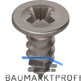 BLUM Blechschraube Senkkopf, 3,53x9,5 mm, PZ, Stahl vernickelt