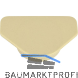 HENKE Scharniertopf Abdeckkappe mit Abdeckfl�che � 35 mm, Kunststoff beige
