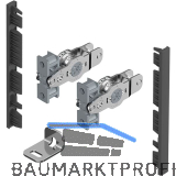 HETTICH AvanTech YOU Frontverbinder Zarge Innenfrontprofil H 101 anthrazit