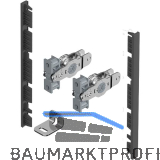 HETTICH AvanTech YOU Frontverbinder Zarge Innenfrontprofil H 139 anthrazit