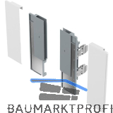 HETTICH AvanTech YOU Inlay-Front Frontverbinder Zarge H 187 wei�