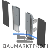 HETTICH AvanTech YOU Inlay-Front Frontverbinder Zarge H 187, Stahl Anthrazit