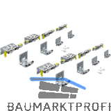 HETTICH TopLine XL Schiebet�rbeschlag-Set 1000 x 3000, 4-t�rig 18-30 mm