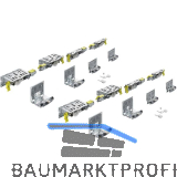 HETTICH TopLine XL Schiebet�rbeschlag-Set 1000 x 3000, 4-t�rig 22-30 mm
