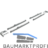 HETTICH TopLine XL Silent System D�mpfungs-Set, 2-t�rig 30-80 kg, grau