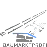 HETTICH TopLine XL Silent System D�mpfungs-Set, 4-t�rig 15-35 kg, grau