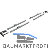 HETTICH TopLine XL Silent System D�mpfungs-Set, 2-t�rig 30-80 kg, schwarz