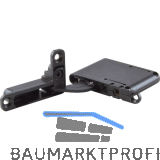 ANKOR DS-19/27 Einlass-Scharnier links unten/rechts oben mit Push, titanf�rbig