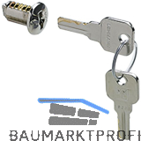 HETTICH PRESTIGE 2000 Innenzylinder 18001-18500 Schl�ssel Messing vernickelt