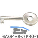 HETTICH M�belschl�ssel einfache Sperre Typ 27, Zamak vernickelt matt