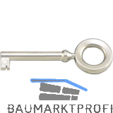 HETTICH M�belschl�ssel einfache Sperre Typ 08, Zamak vernickelt matt