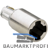 HETTICH Prestige 2000 Zylinderverl�ngerung 22 mm, Zamak vernickelt