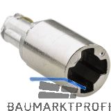 HETTICH Prestige 2000 Zylinderverl�ngerung 28 mm, Zamak vernickelt