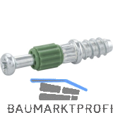 HETTICH RASTEX 15 Twister Einschraubd�bel Direktgewinde, Korpus 16mm,Spannma� 20