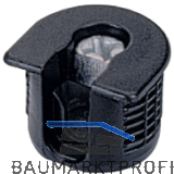 HETTICH VB 35 M Exzenter-Verbindungsbeschlag Plattenst�rke 19 schwarz