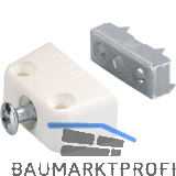 HETTICH Verbindungsbeschlag Trapez TZ 4 Kunststoff wei�