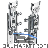 HETTICH Schrankaufh�nger SAH215 mit Aush�ngesicherung Tragkraft 45 kg Stahl verz