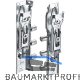 HETTICH Schrankaufh�nger SAH216 Tragkraft 55 kg, Stahl verzinkt