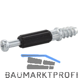 HETTICH RASTEX 15 Twister Einschraubd�bel Direktgewinde, Korpus 16mm,Spannma� 30