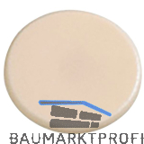 HETTICH RASTEX 15 Abdeckkappe ohne Abdeckrand, Kunststoff beige