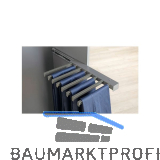 HETTICH Hosenhalter ausziehbar Korpusmontage Stahl anthrazit