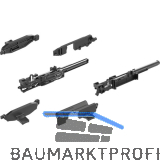 HETTICH Selbsteinzugsgeh�use mit D�mpfung Silent System 40 Set, Alu-Finish