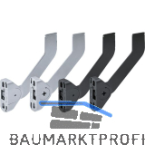 HETTICH Blendenst�tze einstellbar, Stahl schwarz, links/rechts