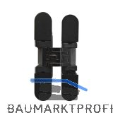 KRONA KOBLENZ Kubikina K6100 HD Einlass-Scharnier �W 180�, Zamak schwarz