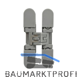 KRONA KOBLENZ Kubikina K6100 HD Einlass-Scharnier �W 180�, Zamak chrom matt