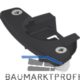 HETTICH Selekta Pro Scharniertopf TB33 zum Einpressen, schwarz