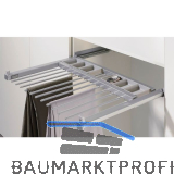 HETTICH Hosenhalter Amari 200 Lichte 800 - 900 mm Stahl silber