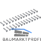 HETTICH SlideLine M Schraubenset f�r Laufprofilbefestigung f�r Boden 25 mm