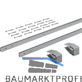 HETTICH SlideLine M Profilset vorlaufend 2 Laufschienen H�he 18 mm,L�nge 4000 mm