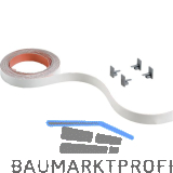 HETTICH SlideLine M Farbset zu vorlaufendem Laufprofil 18mm wei�, 4000 mm