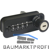 HETTICH Container-Zahlenschloss SysTop2000, schwarz