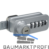 HETTICH Zahlenschloss mit Schn�pper - Fixcode, links, Stahl/KS verchromt matt