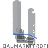 BLUM TANDEMBOX antaro R�ckwandhalter Sp�le H�he D, Wei�aluminium RAL 9006