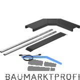 HETTICH LegaDrive Gestell-Modul 90� graphit
